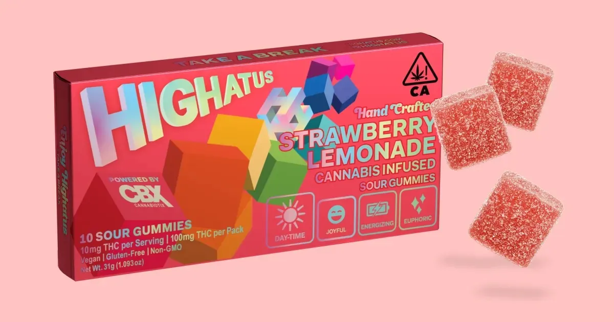 CBX Highatus Gummies 100mg